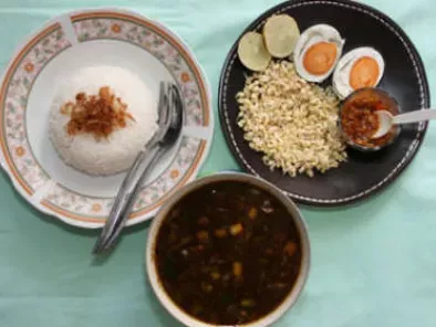 Rawon (Indonesian Dark Beef Soup)