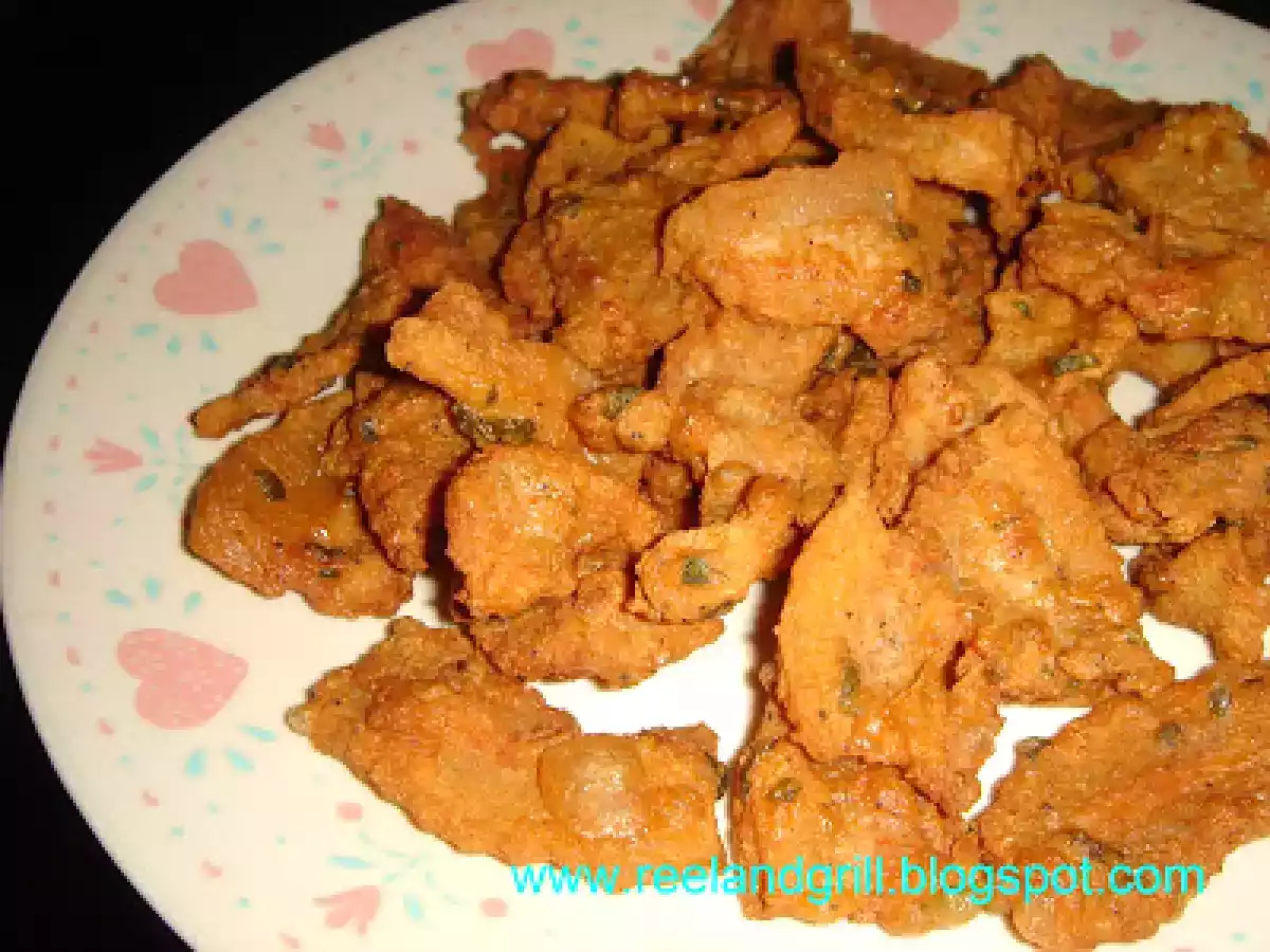 Rebosado or Rebosadong Taba ng Baboy (Deep-Fried Battered Fatback)