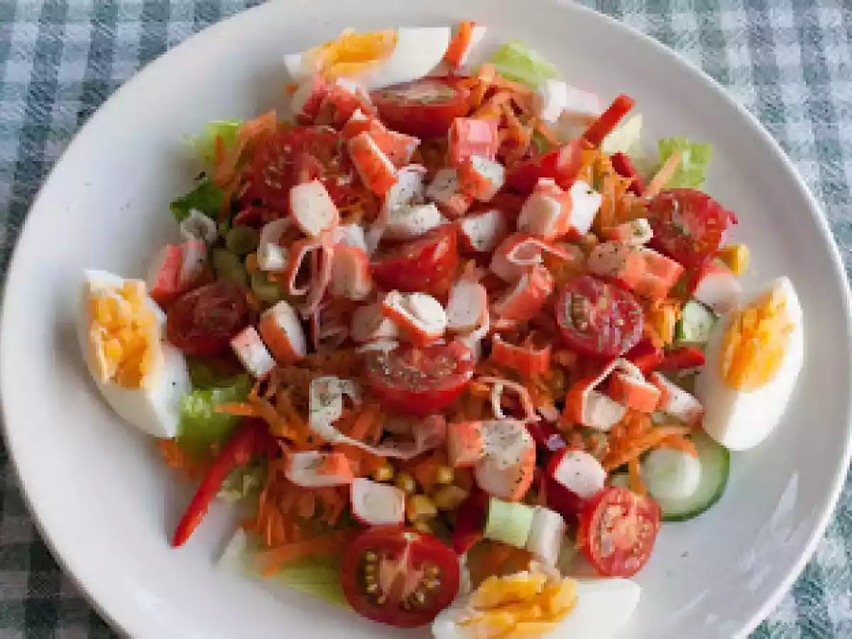 Recipe: Crab Stick Salad