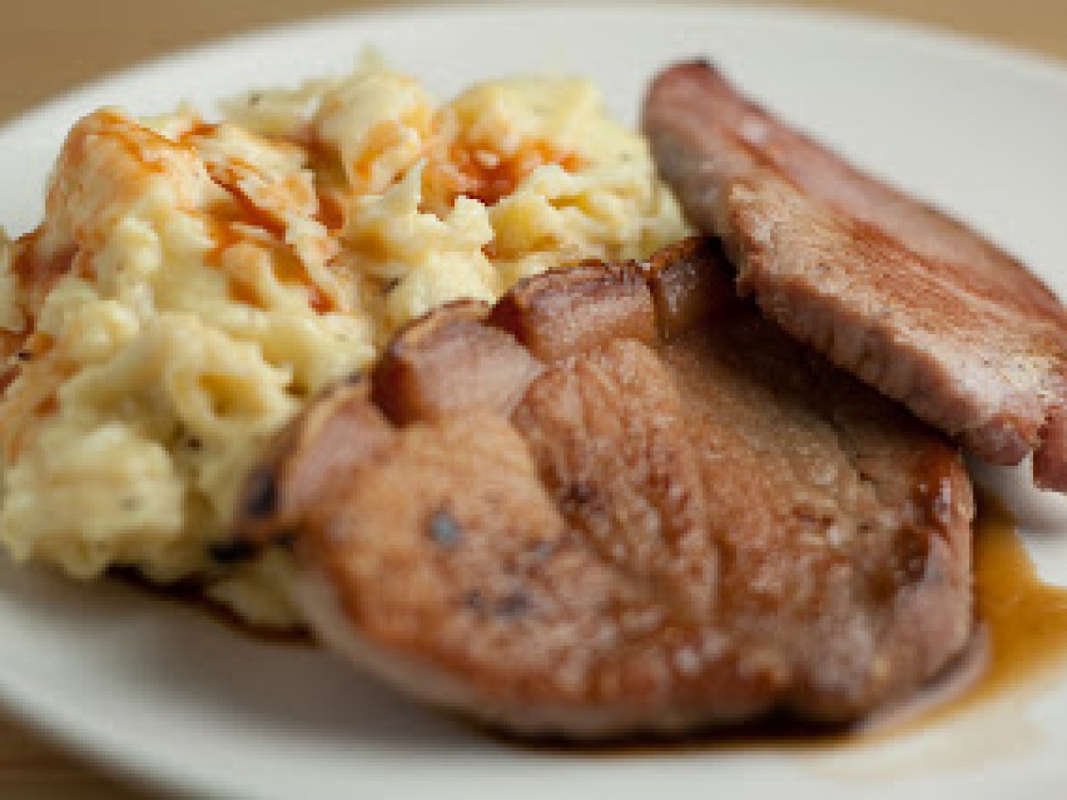 Recipe - Gammon Steak with Red Eye Gravy