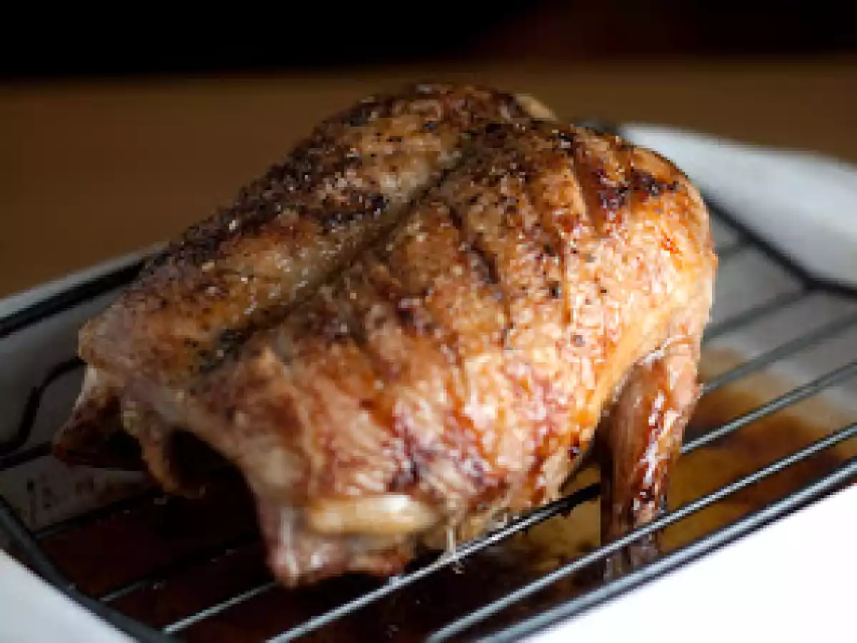 Recipe - Maple Syrup roast Crown of Duck