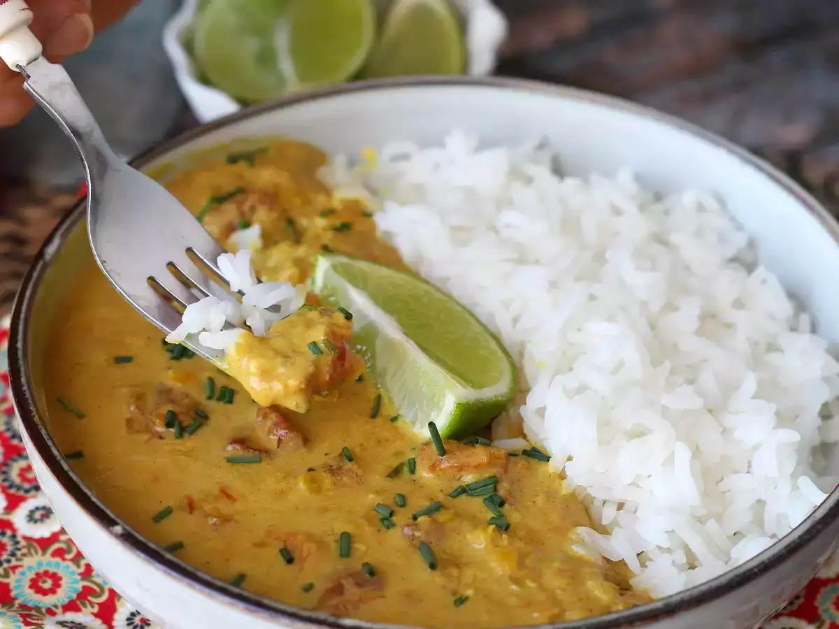 Red lentil curry with coconut milk: an easy, creamy recipe - photo 6