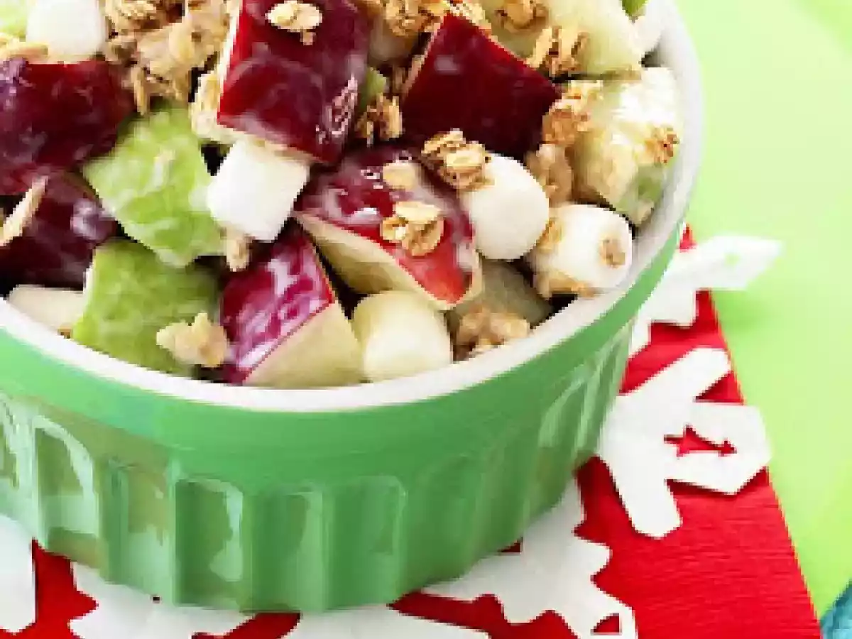 Red N Green Apple Salad