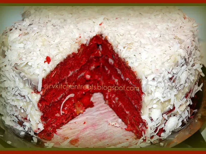Red Velvet Fruit Cake - photo 2