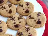 Reindeer shortbread cookies (gluten-free and vegan), photo 1