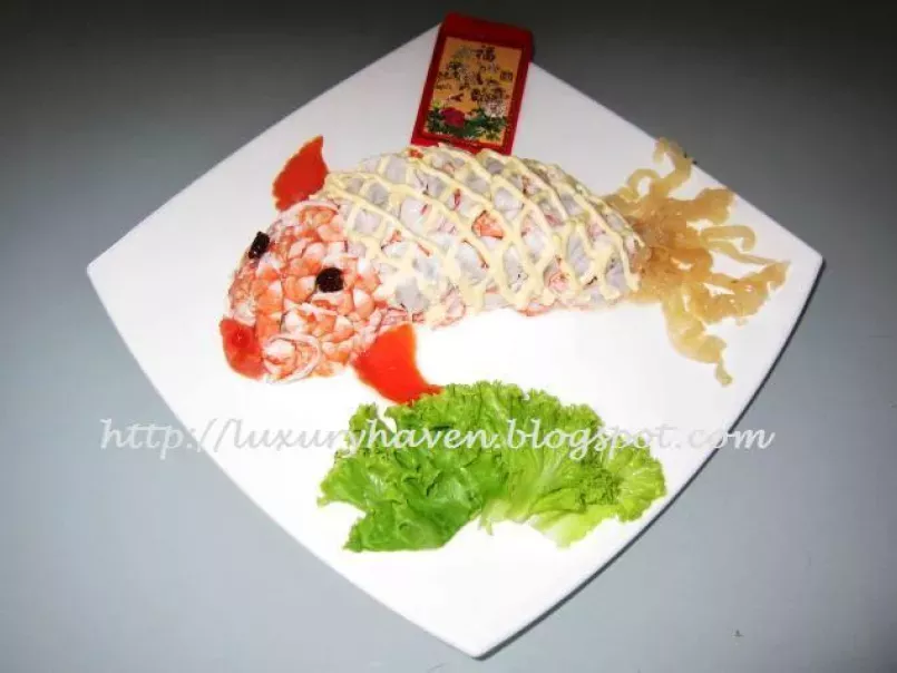 Reunion Dinner - Bountiful Goldfish Salad (年年有余), photo 1