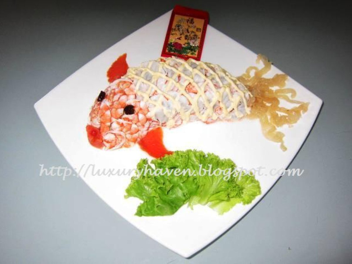 Reunion Dinner - Bountiful Goldfish Salad (年年有余)