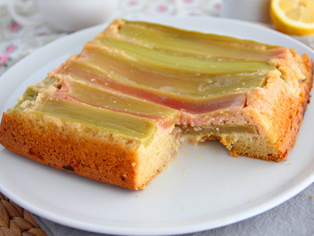 Rhubarb cake - photo 4