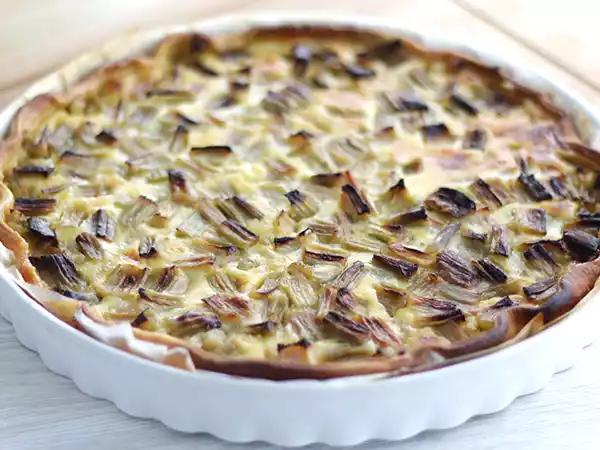 Rhubarb tart - video recipe !