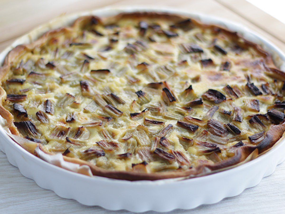 Rhubarb tart - Video recipe !