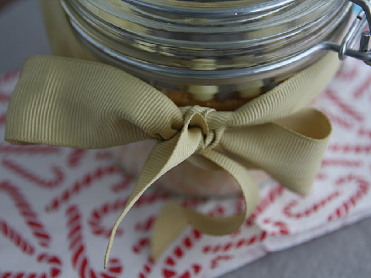 Rice pudding jar with chocolate - photo 3