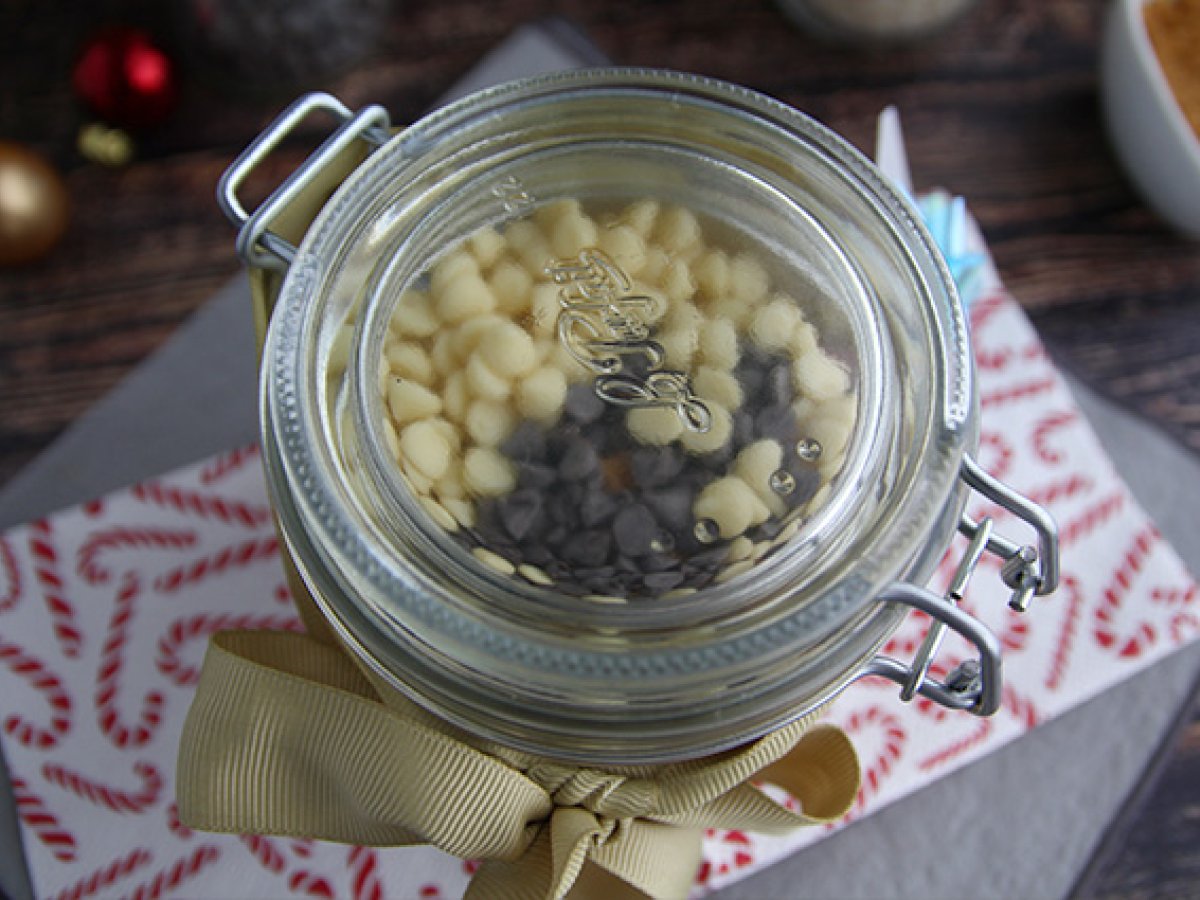 Rice pudding jar with chocolate - photo 5