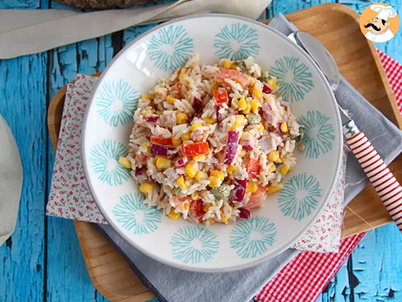 Rice salad, easy and quick! - photo 3