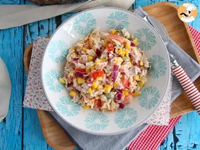 Rice salad, easy and quick! - photo 3