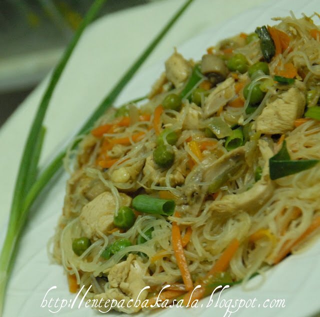 Rice stick noodles Recipe Petitchef