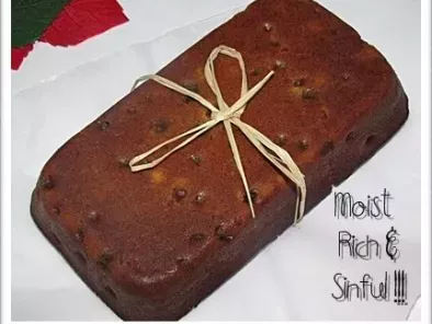 Rich Christmas Fruit Cake for a new beginning