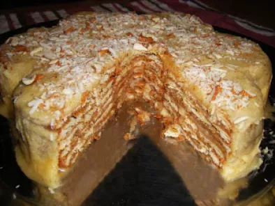 Receta Marie Biscuit Cake - CocinarComerCompartir