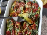 Ricotta and spinach-stuffed conchiglioni: an irresistible vegetarian baked dish, photo 1