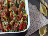 Ricotta and spinach-stuffed conchiglioni: an irresistible vegetarian baked dish, photo 3