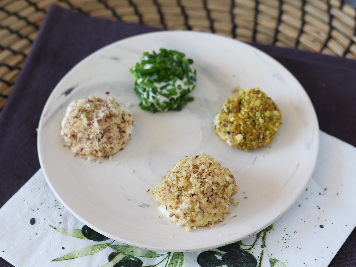 Ricotta balls, perfect as appetizers