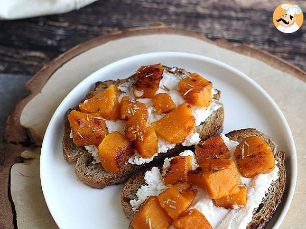 Ricotta, butternut and egg toasts - photo 2