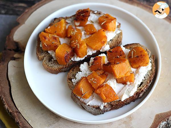 Ricotta, butternut and egg toasts - photo 5