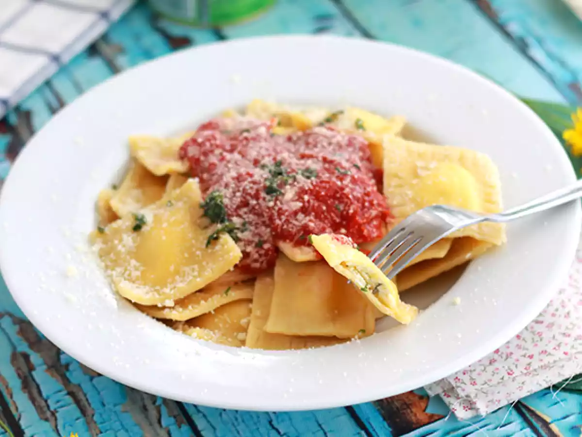 Ricotta ravioli: a step-by-step recipe - photo 2