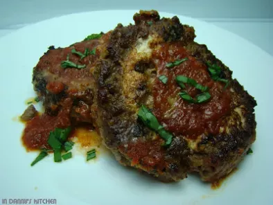 Ricotta, Spinach and Mushroom Stuffed Beef Roll