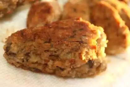 Ricotta stuffed morels recipe - easy and tasty dinner idea