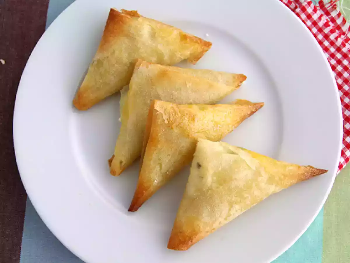 Rikakats-style samosas