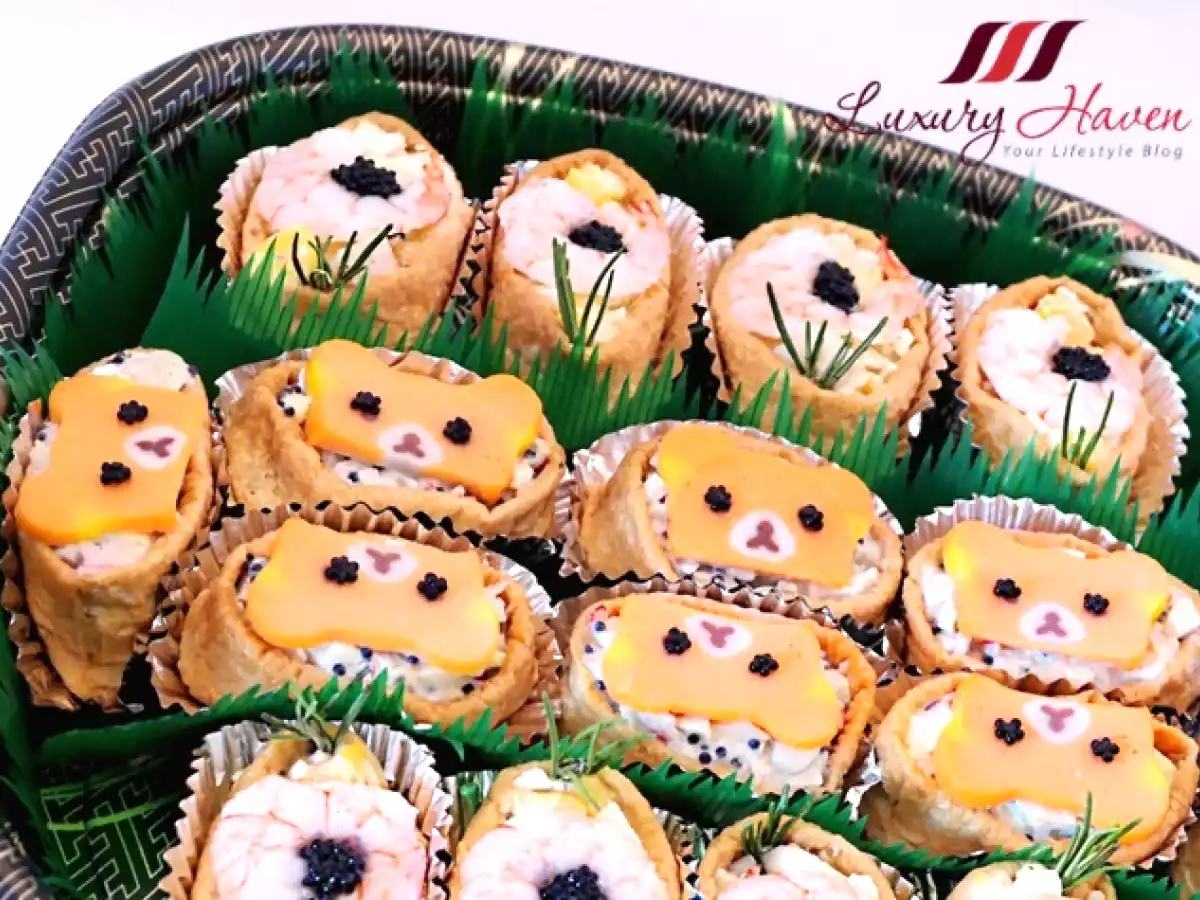 Rilakkuma Inari Age Potluck Bento Fun Party Food