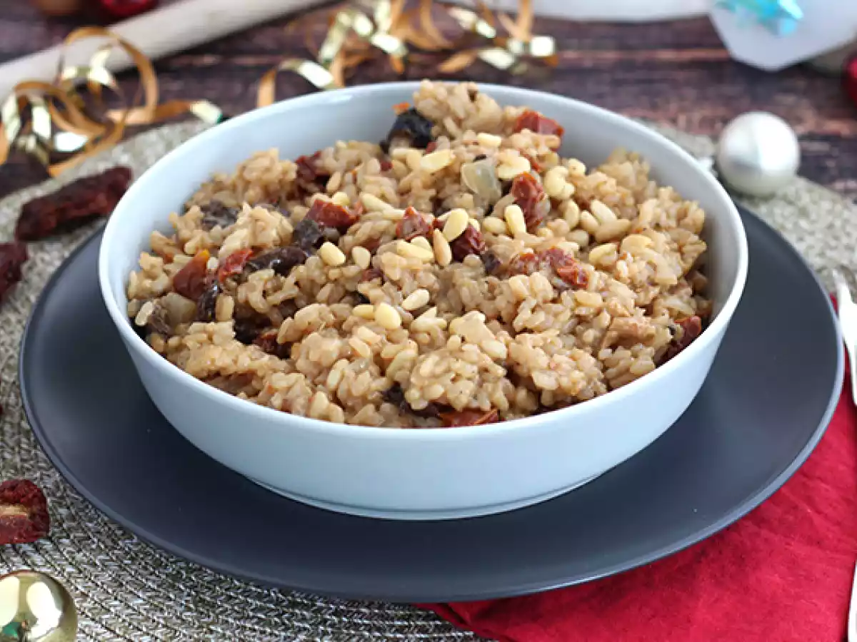 Risotto kit with sun-dried tomatoes and mushrooms - photo 2
