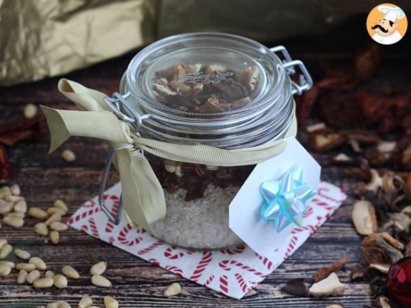 Risotto kit with sun-dried tomatoes and mushrooms