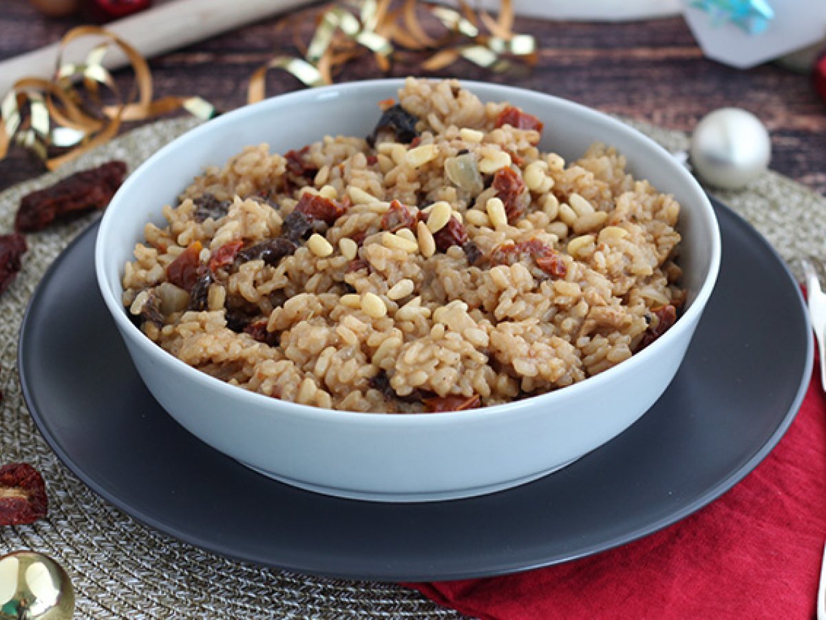 Risotto kit with sun dried tomatoes, mushrooms and pines - photo 2