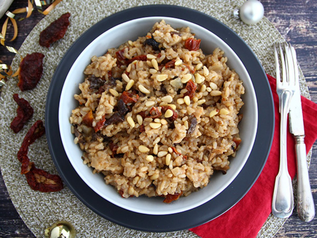 Risotto kit with sun dried tomatoes, mushrooms and pines - photo 4