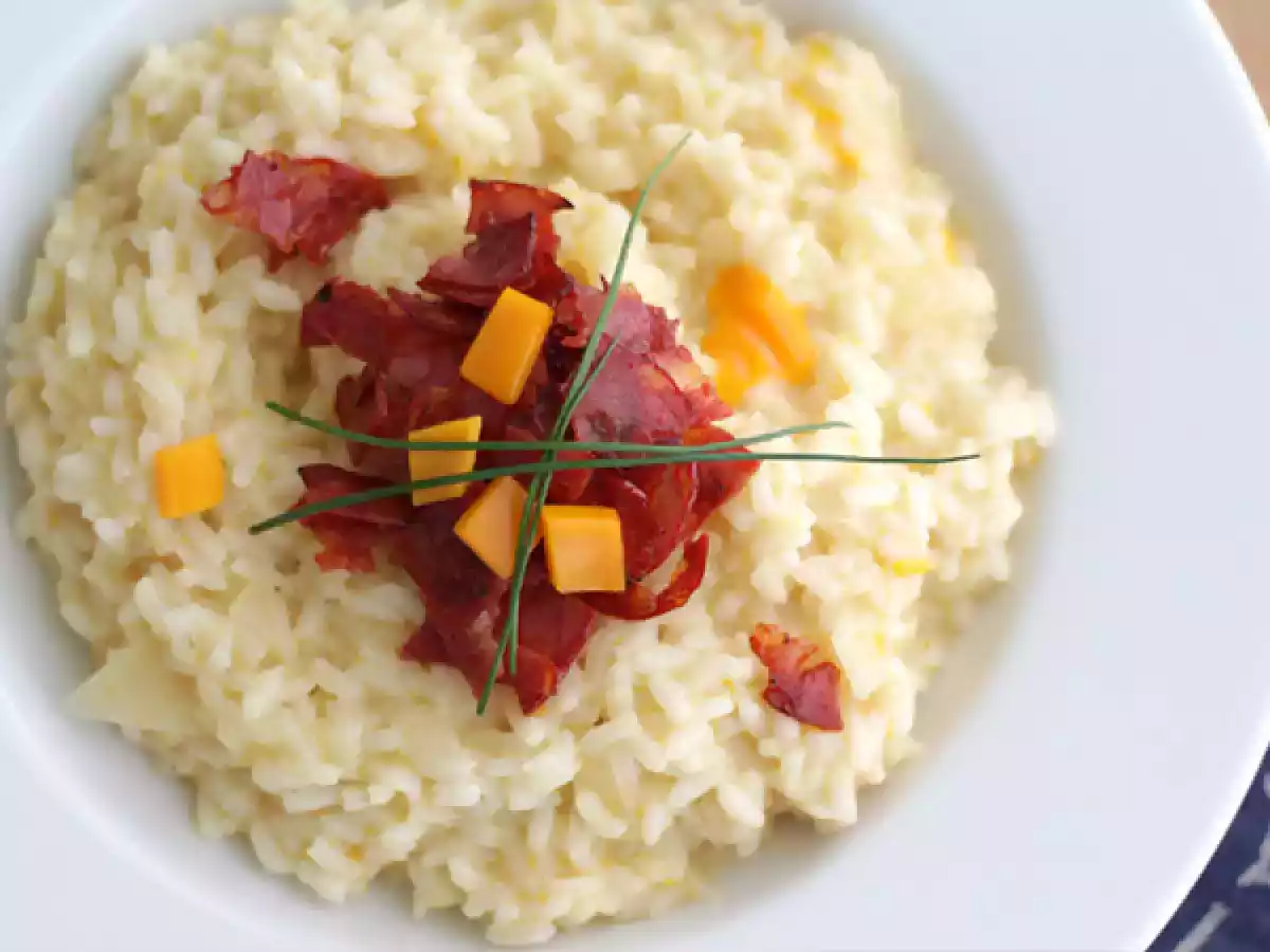 Risotto with chorizo and cheese - video recipe ! - photo 2