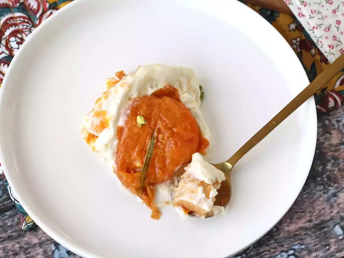 Roasted apricot tiramisu for summer - photo 7