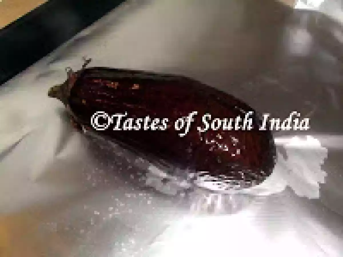 Roasted Brinjal Mosaru Bajji - photo 2