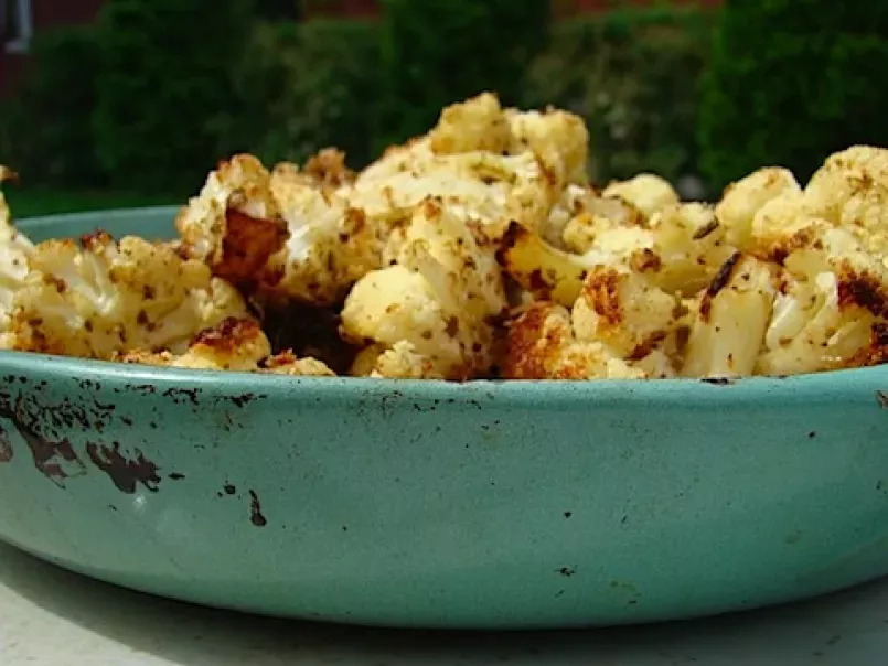 Roasted Cauliflower with Fennel - A Virtual Potluck with Monica Bhide