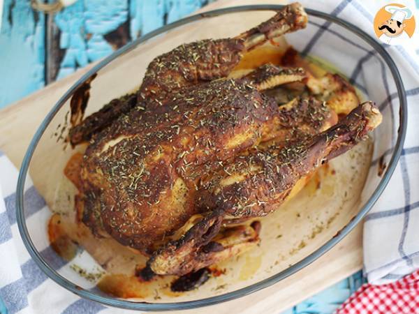 Roasted chicken with mustard and herbes de provence - photo 2