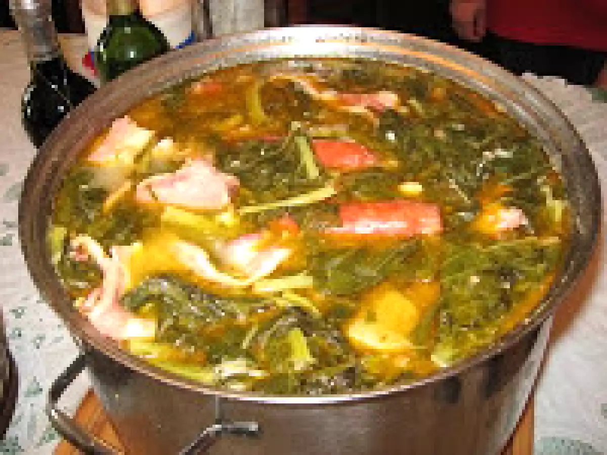 Roberto's Caldo Gallego (Galician White Bean Stew)
