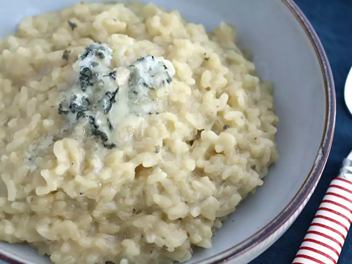 Roquefort Risotto - The Iconic Italian rice dish with blue cheese - photo 3