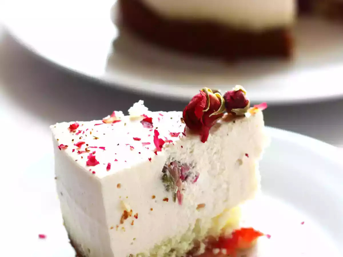 Rose Tea Cheesecake - photo 2