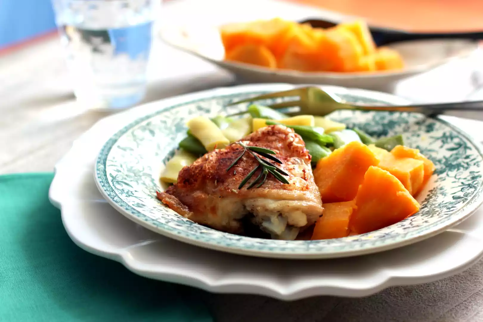 Rosemary Baked Chicken Thighs