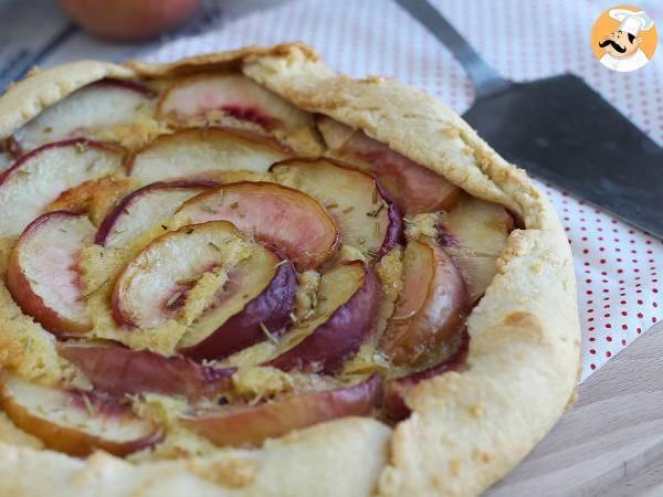 Rustic peach tart with rosemary - photo 5