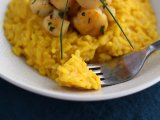 Saffron scallop risotto, photo 3
