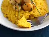 Saffron scallop risotto, photo 3