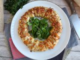 Salmon and mustard puff pastry crown, photo 1