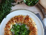 Salmon and mustard puff pastry crown, photo 3