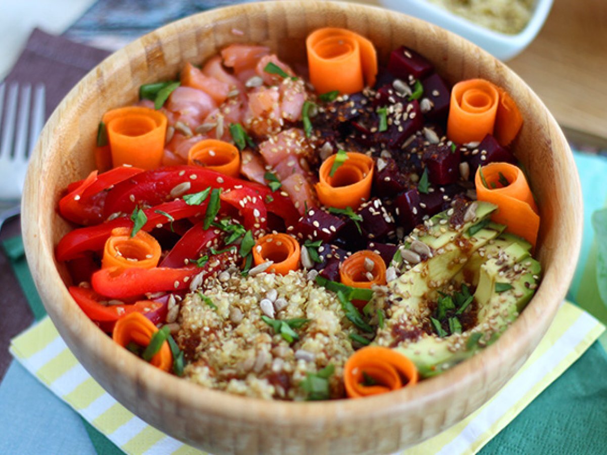 Salmon Buddha Bowl